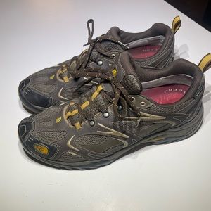 The North Face vibram sole goretex waterproof.